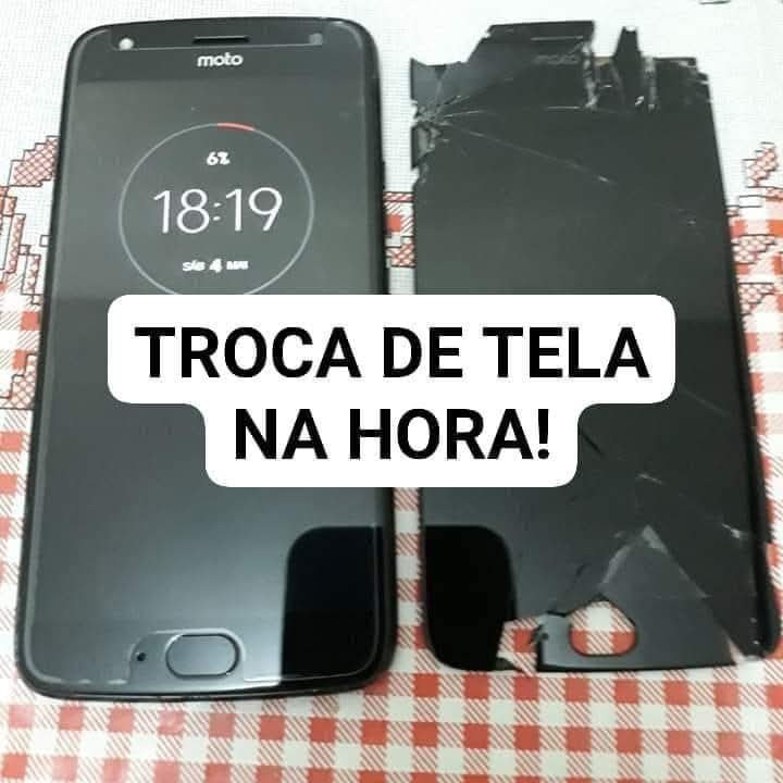 Tela nova instalada